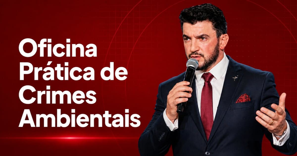 Oficina Prática de Crimes Ambientais: Artigo 50 (Desmatamento)